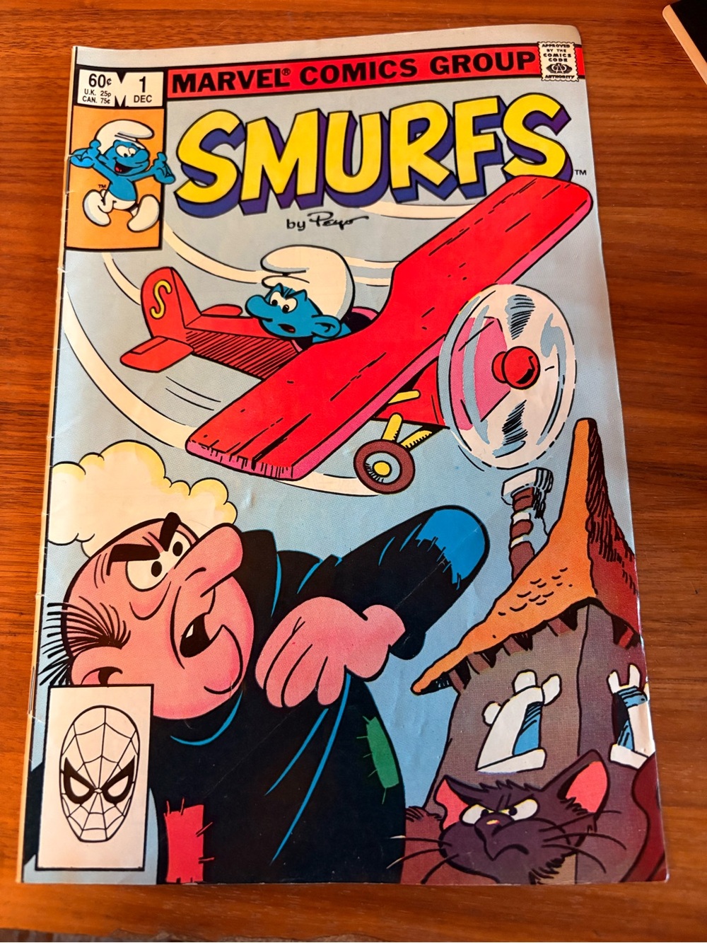 Smurfs #1 Marvel Comics Vintage Comic Book